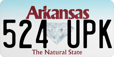 AR license plate 524UPK