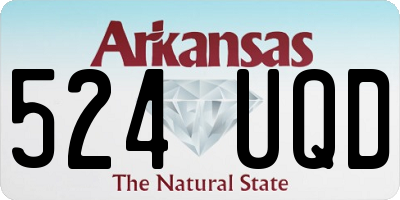 AR license plate 524UQD