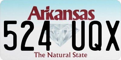 AR license plate 524UQX