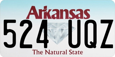 AR license plate 524UQZ