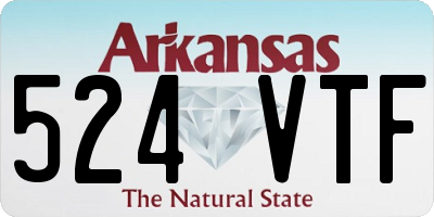 AR license plate 524VTF