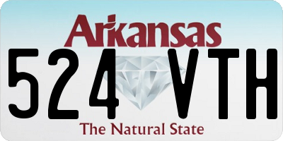 AR license plate 524VTH