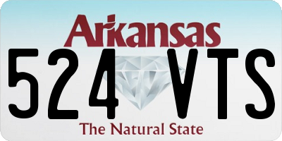 AR license plate 524VTS
