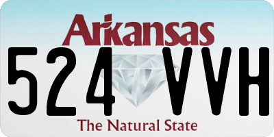 AR license plate 524VVH