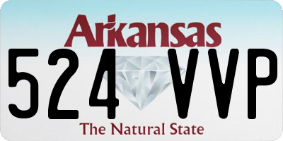 AR license plate 524VVP