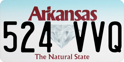 AR license plate 524VVQ