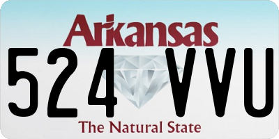 AR license plate 524VVU