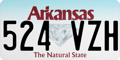 AR license plate 524VZH