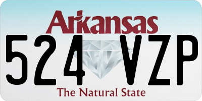 AR license plate 524VZP