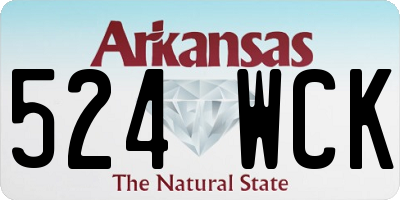 AR license plate 524WCK