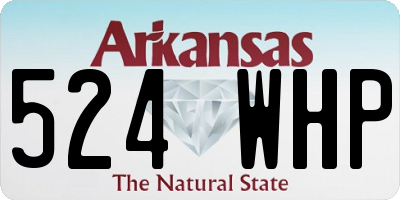 AR license plate 524WHP