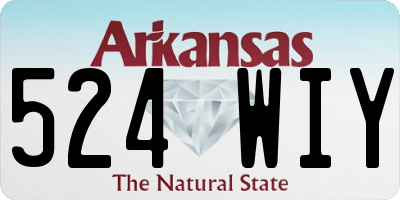 AR license plate 524WIY