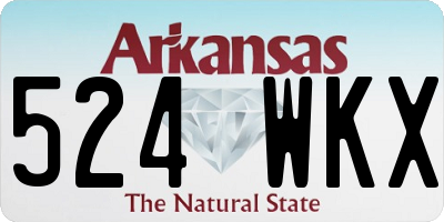 AR license plate 524WKX