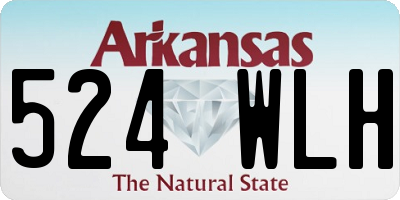AR license plate 524WLH