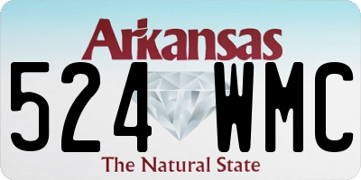AR license plate 524WMC