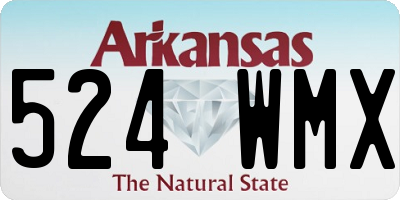 AR license plate 524WMX