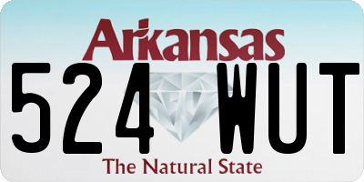 AR license plate 524WUT