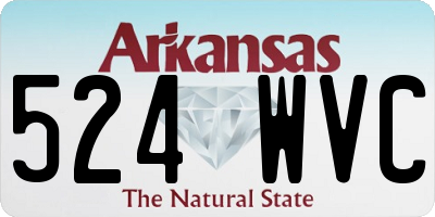 AR license plate 524WVC