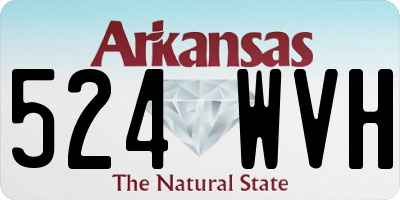 AR license plate 524WVH