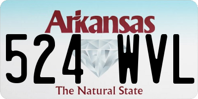 AR license plate 524WVL