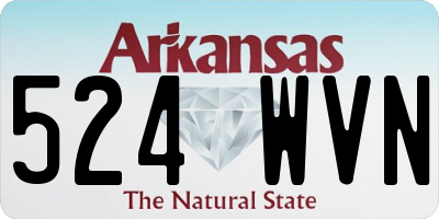 AR license plate 524WVN