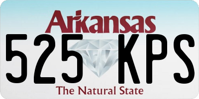 AR license plate 525KPS