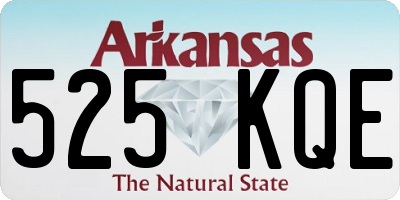 AR license plate 525KQE