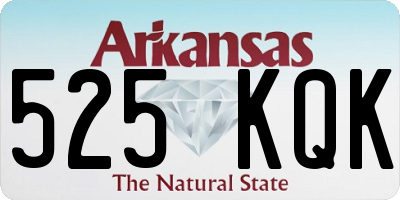 AR license plate 525KQK