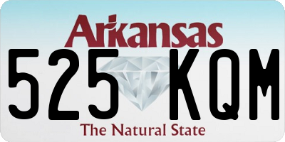 AR license plate 525KQM