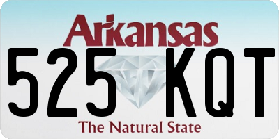 AR license plate 525KQT