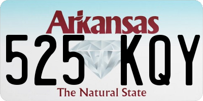 AR license plate 525KQY