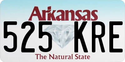 AR license plate 525KRE
