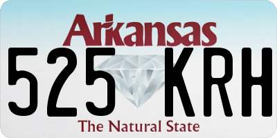AR license plate 525KRH