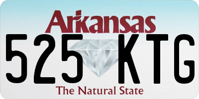 AR license plate 525KTG