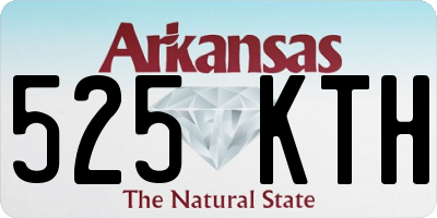 AR license plate 525KTH