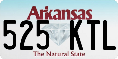 AR license plate 525KTL