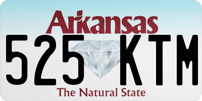 AR license plate 525KTM