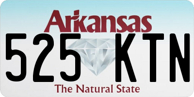 AR license plate 525KTN