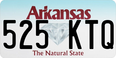 AR license plate 525KTQ