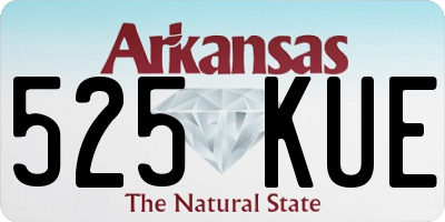 AR license plate 525KUE