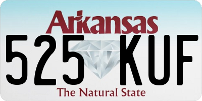 AR license plate 525KUF