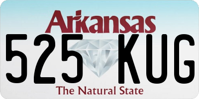 AR license plate 525KUG