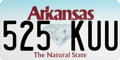 AR license plate 525KUU