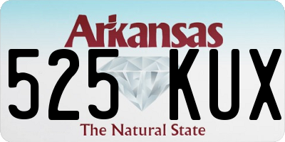 AR license plate 525KUX