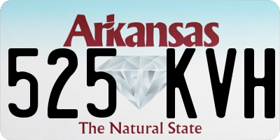 AR license plate 525KVH