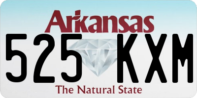 AR license plate 525KXM