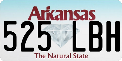 AR license plate 525LBH