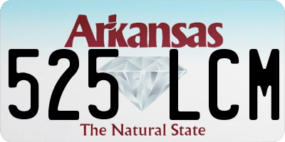 AR license plate 525LCM