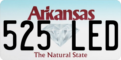 AR license plate 525LED