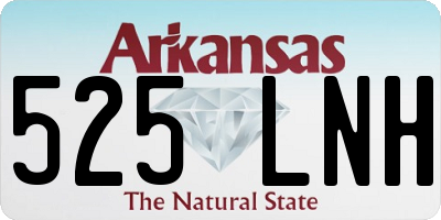 AR license plate 525LNH